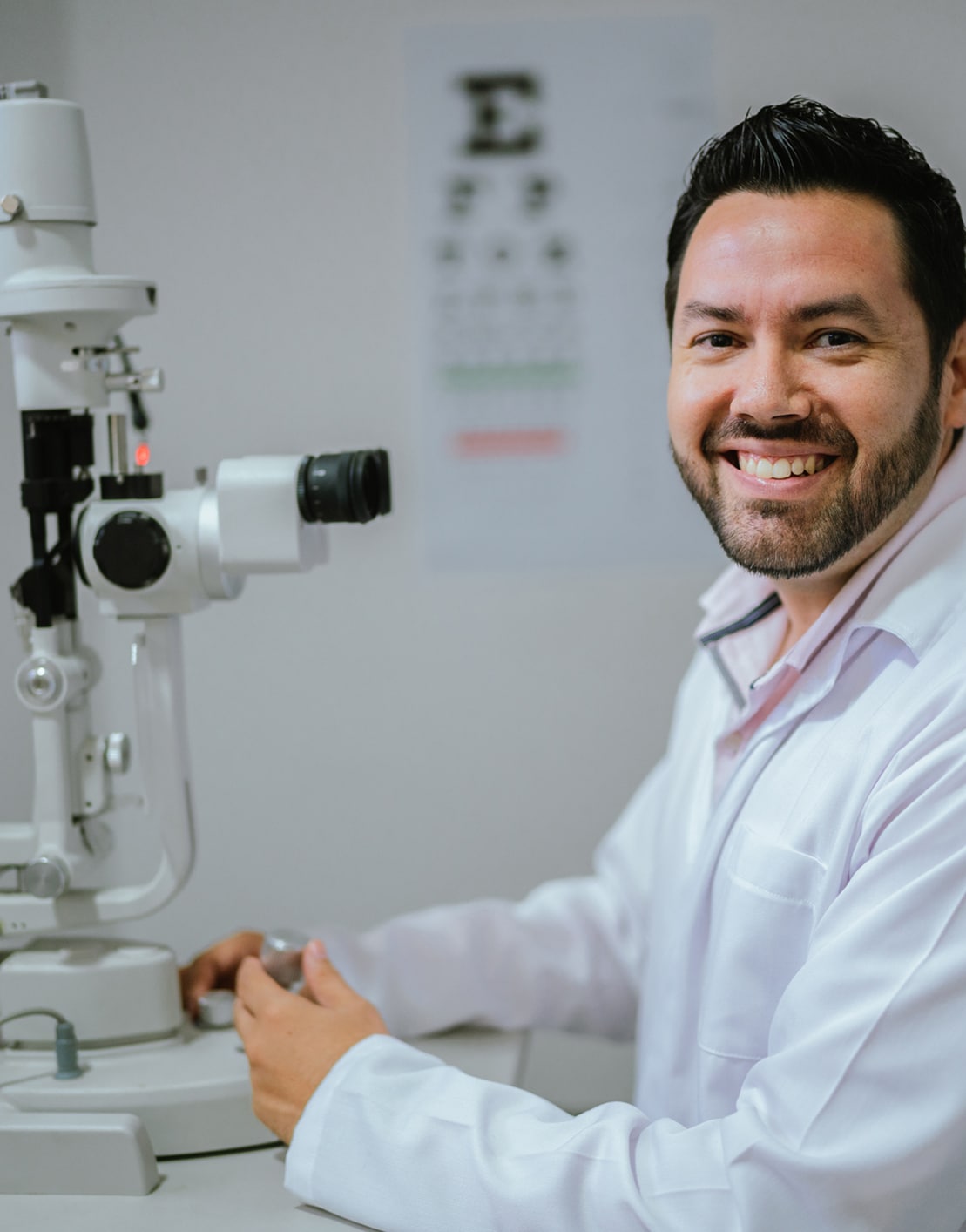 male optometrist